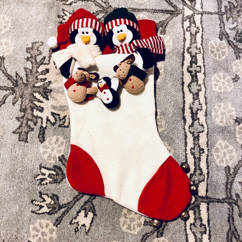 [Christmas] Christmas Stocking with Penguins